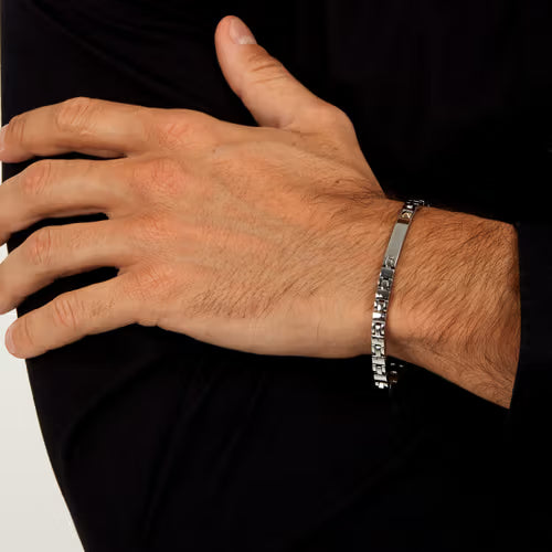 Brosway Damen-Armband aus silbernem Stahl mit Mama-Stern-Symbol, Chakra-Kollektion, BHKB161