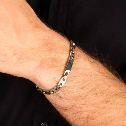 Brosway Damen-Armband aus silbernem Stahl mit Mama-Stern-Symbol, Chakra-Kollektion, BHKB161