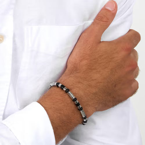 Brosway Damen-Armband aus silbernem Stahl mit Mama-Stern-Symbol, Chakra-Kollektion, BHKB161