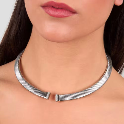 Morellato Damen-Halskette aus 925er Silber mit weißem Zirkon _SAIW64 