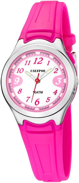 Orologio CALYPSO JUNIOR COLLECTION Cinturino Gomma Fucsia _K6067-3