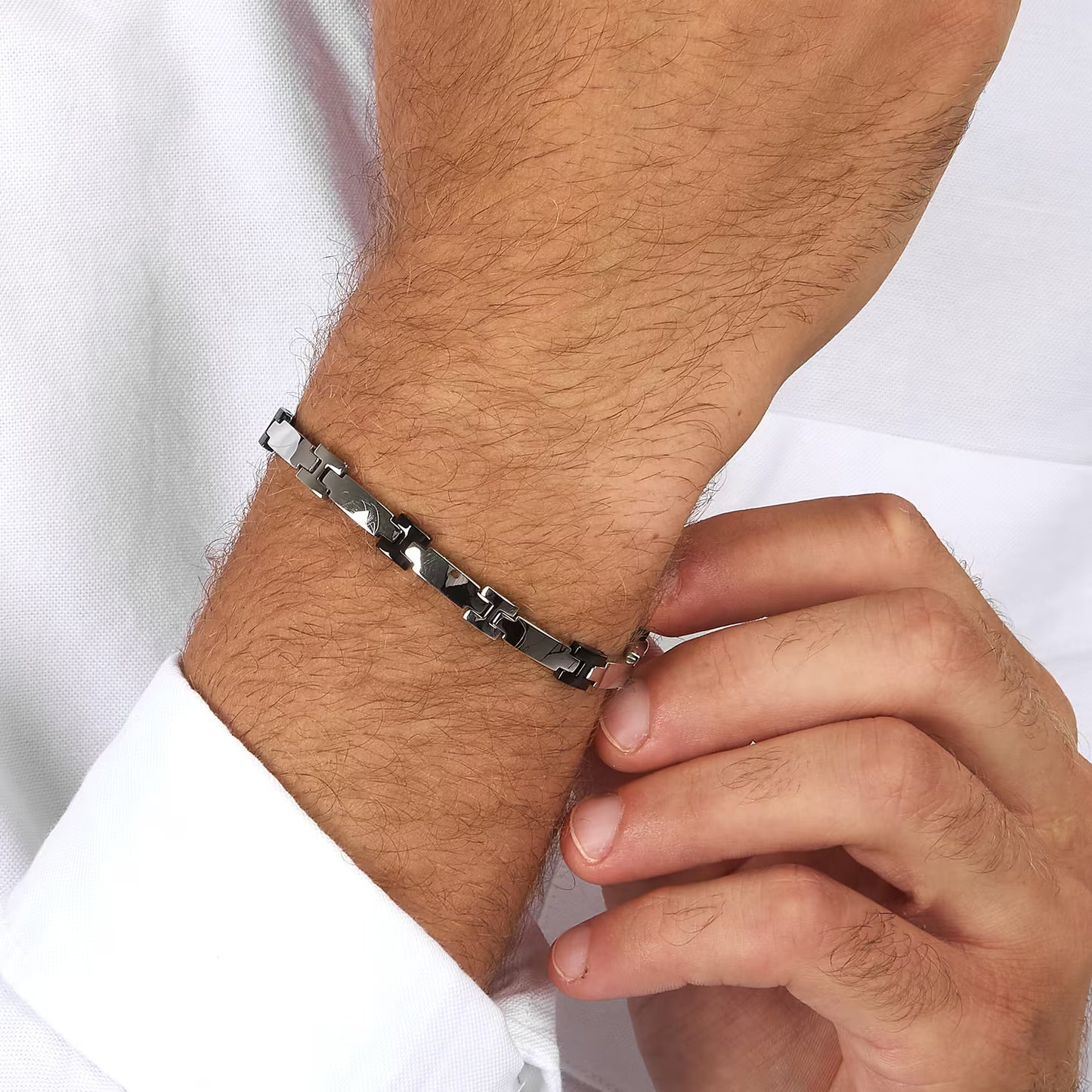 Brosway Damen-Armband aus silbernem Stahl mit Mama-Stern-Symbol, Chakra-Kollektion, BHKB161