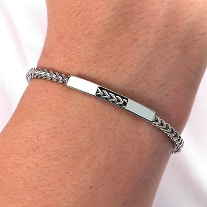 Brosway Damen-Armband aus silbernem Stahl mit Mama-Stern-Symbol, Chakra-Kollektion, BHKB161