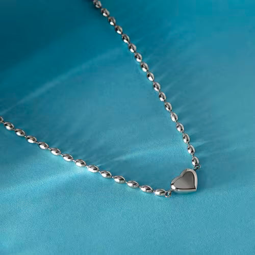 Morellato Damen-Halskette aus 925er Silber mit weißem Zirkon _SAIW64 