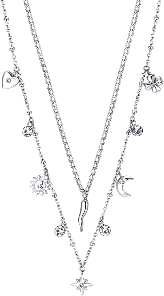 Bracciale Brosway CHANT Donna Acciaio Silver Doppio Filo Fortuna _BAH45