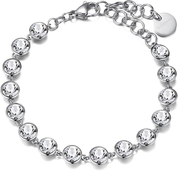 Brosway Affinity Damenarmband aus silbernem Stahl und Zirkonen BFF184