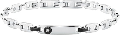 Brosway Damen-Armband aus silbernem Stahl mit Mama-Stern-Symbol, Chakra-Kollektion, BHKB161