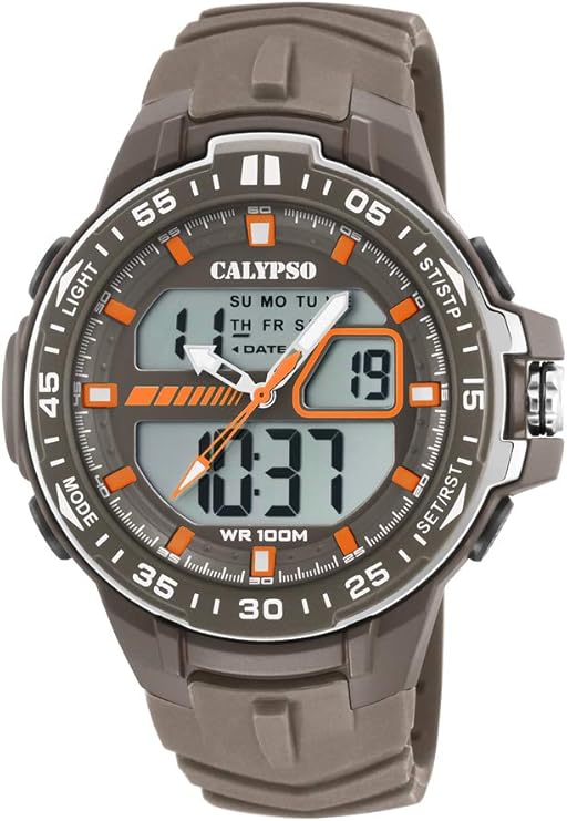 Orologio CALYPSO Flash Time Uomo Digitale Gomma Grigio _K5766-3