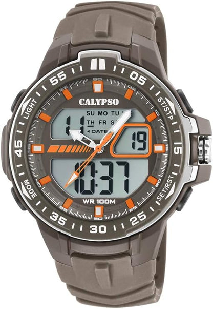 Orologio CALYPSO Flash Time Uomo Digitale Gomma Grigio _K5766-3