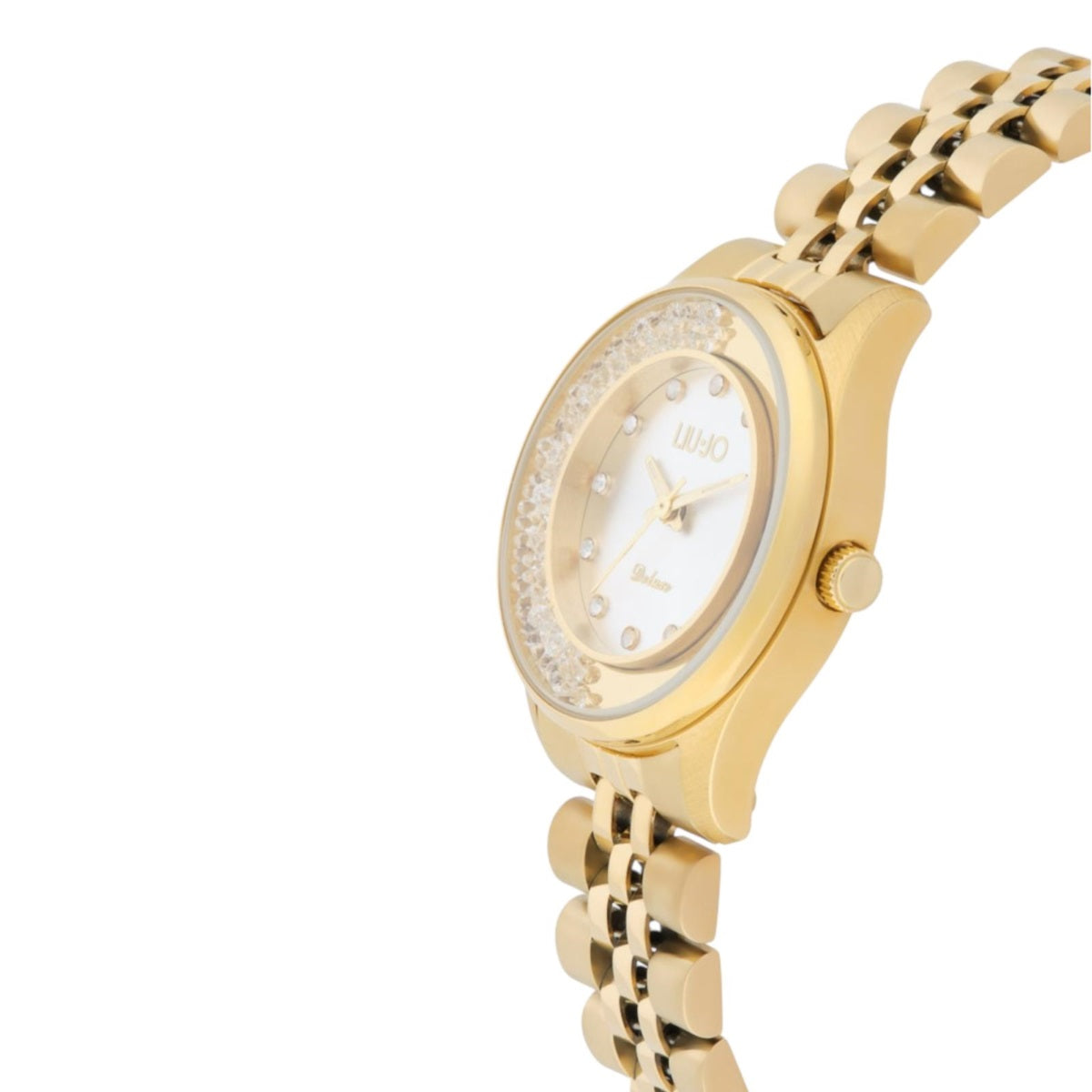 Orologio Liu Jo Dancing Elvy Donna Acciaio Gold Quadrante Silver _TLJ2660