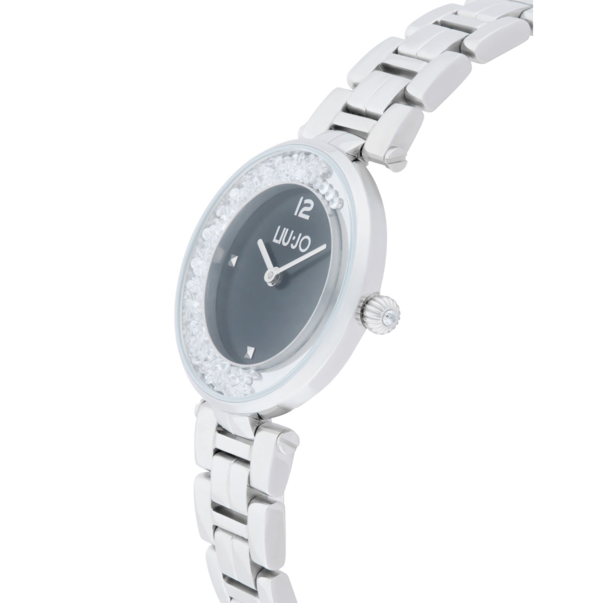 Orologio Liu Jo Dancing Solene Donna Acciaio Solo Tempo Nero _TLJ2665