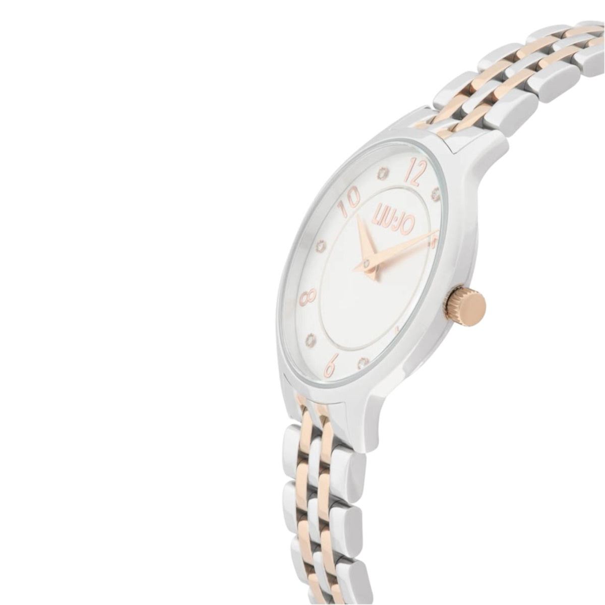 Orologio Liu Jo Casual Aura Lux Donna Acciaio Solo Tempo Silver e Rose Gold _TLJ2678