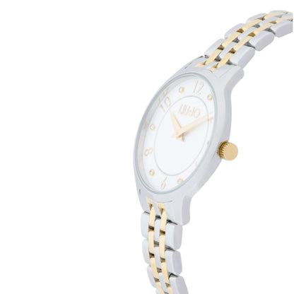 Orologio Liu Jo Casual Aura Lux Donna Acciaio Solo Tempo Silver e Gold _TLJ2677