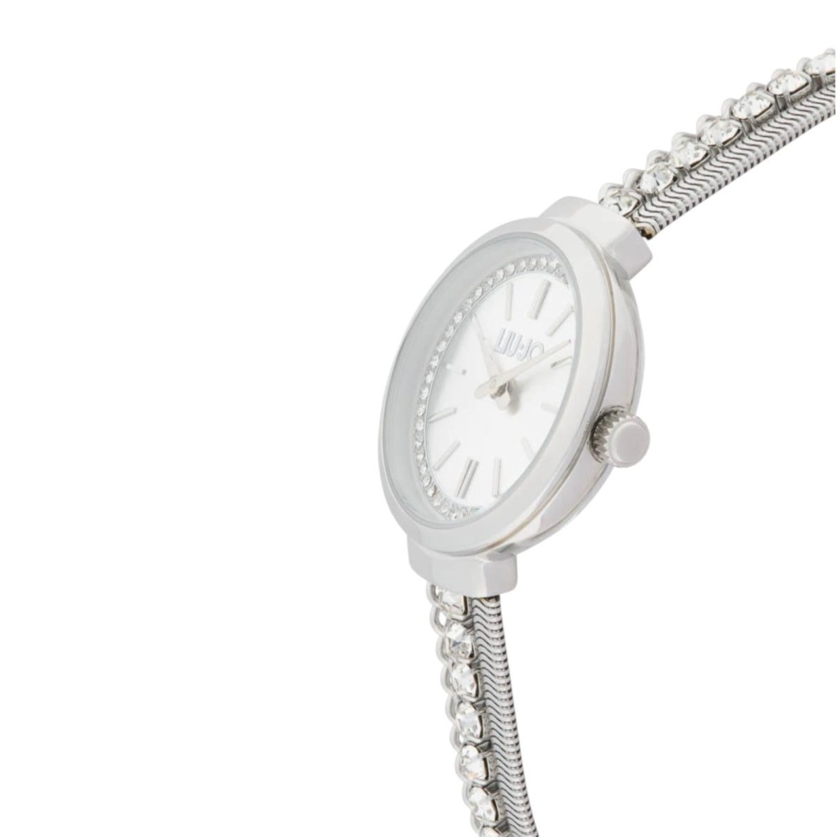 Orologio Liu Jo Chains Ensemble Donna Acciaio Solo Tempo Silver _TLJ2726