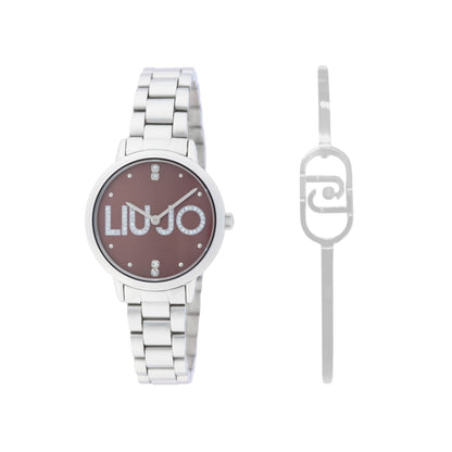 Orologio Liu Jo Couple Essence Donna Acciaio Solo Tempo Marrone _TLJ2927
