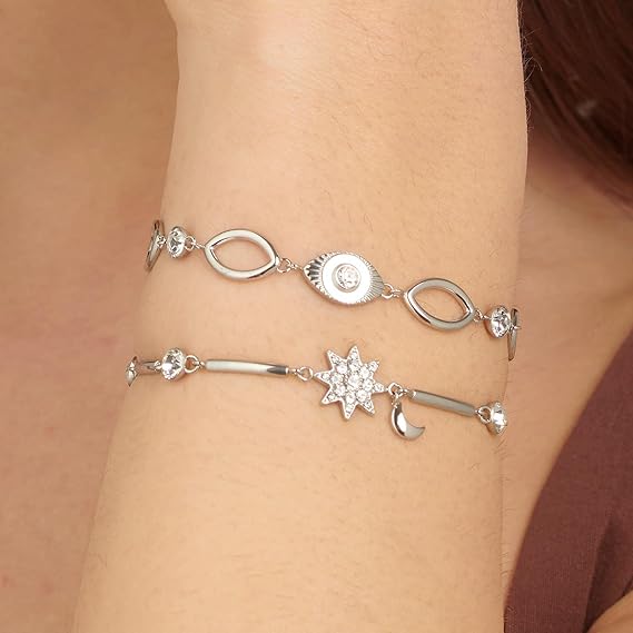 Bracciale Brosway Chakra Donna Acciaio Silver Occhio _BHKB125