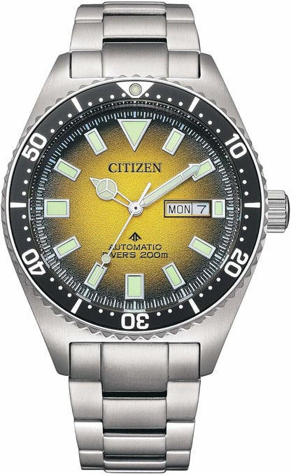 Orologio Citizen Promaster Diver's Automatico Acciaio Uomo Giallo _NY0120-52X