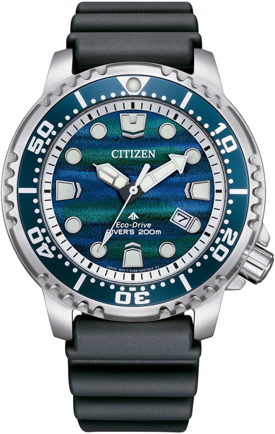 Orologio Citizen Uomo Eco Drive Promaster Diver's 200 mt Cinturino Silicone Nero Limited Ediotion _BN0167-09W