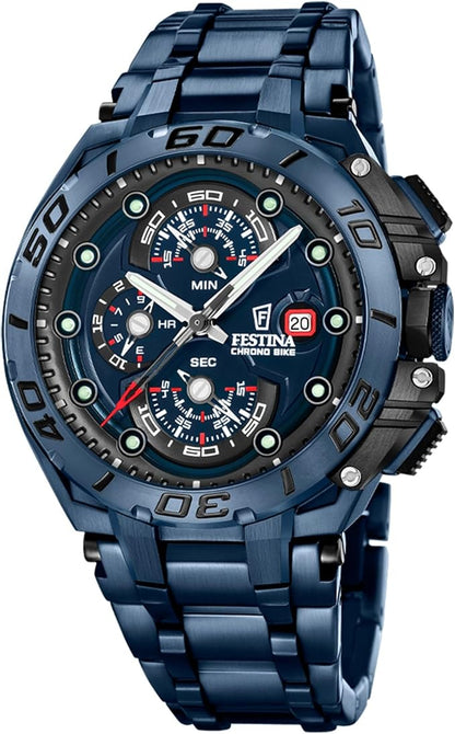 Festina Herrenuhr Stahl Automatik Schwarz F20531-4 229 € 