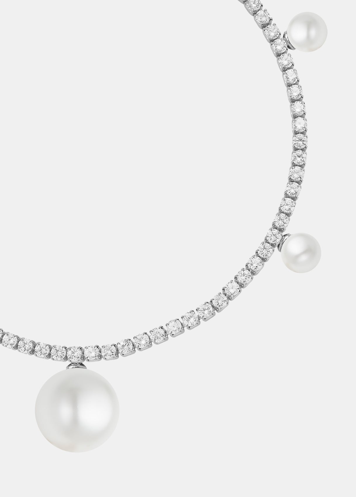 Bracciale Liu Jo Donna Acciaio Silver Tennis Perle _LJ3019