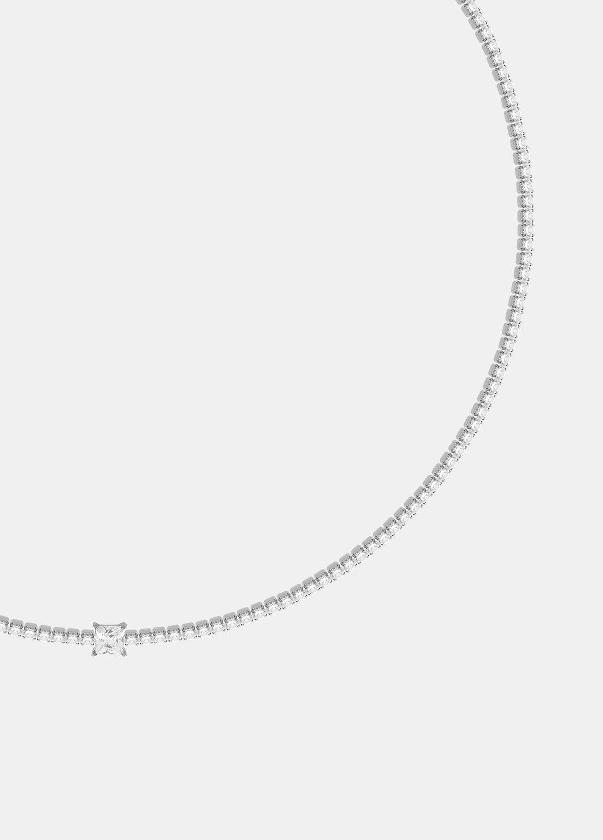 Collana Liu Jo Donna Acciaio Silver Tennis _LJ3030