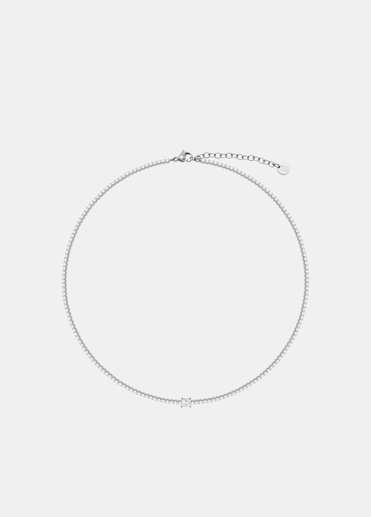 Collana Liu Jo Donna Acciaio Silver Tennis _LJ3030