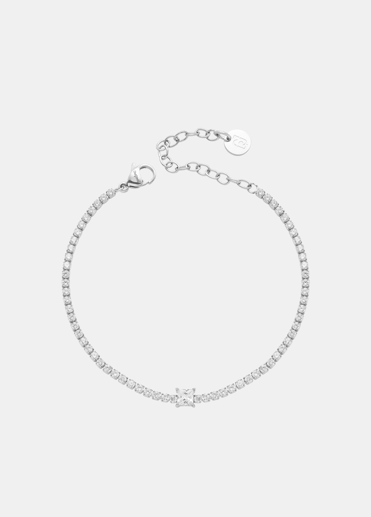 Bracciale Liu Jo Donna Acciaio Silver Tennis _LJ3031