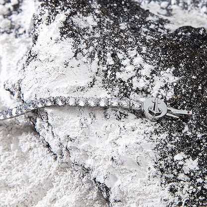Bracciale Sector Uomo Acciaio Tennis Bianco Ancora _SANN66