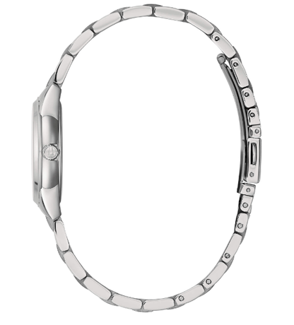 Bulova Lady Petite Damenuhr, Stahl, Nur Zeit, Rosa _96P254 