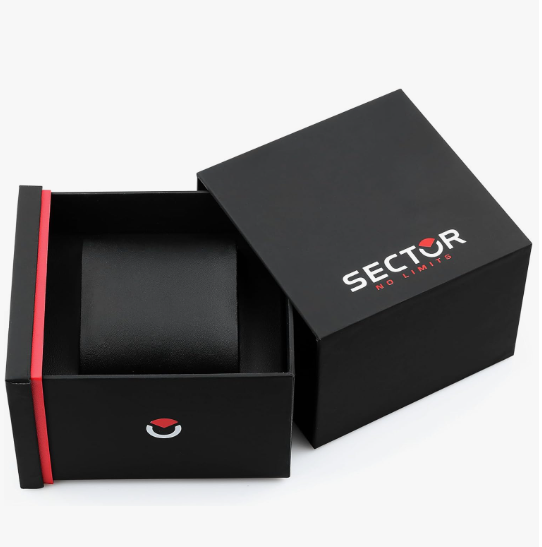 Orologio Uomo Sector Quadrante Cinturino Argentato Multifunzione _R3253578027
