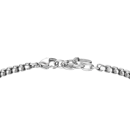 Bracciale Luca Barra Uomo Acciaio Ancora Centrale _BA1827