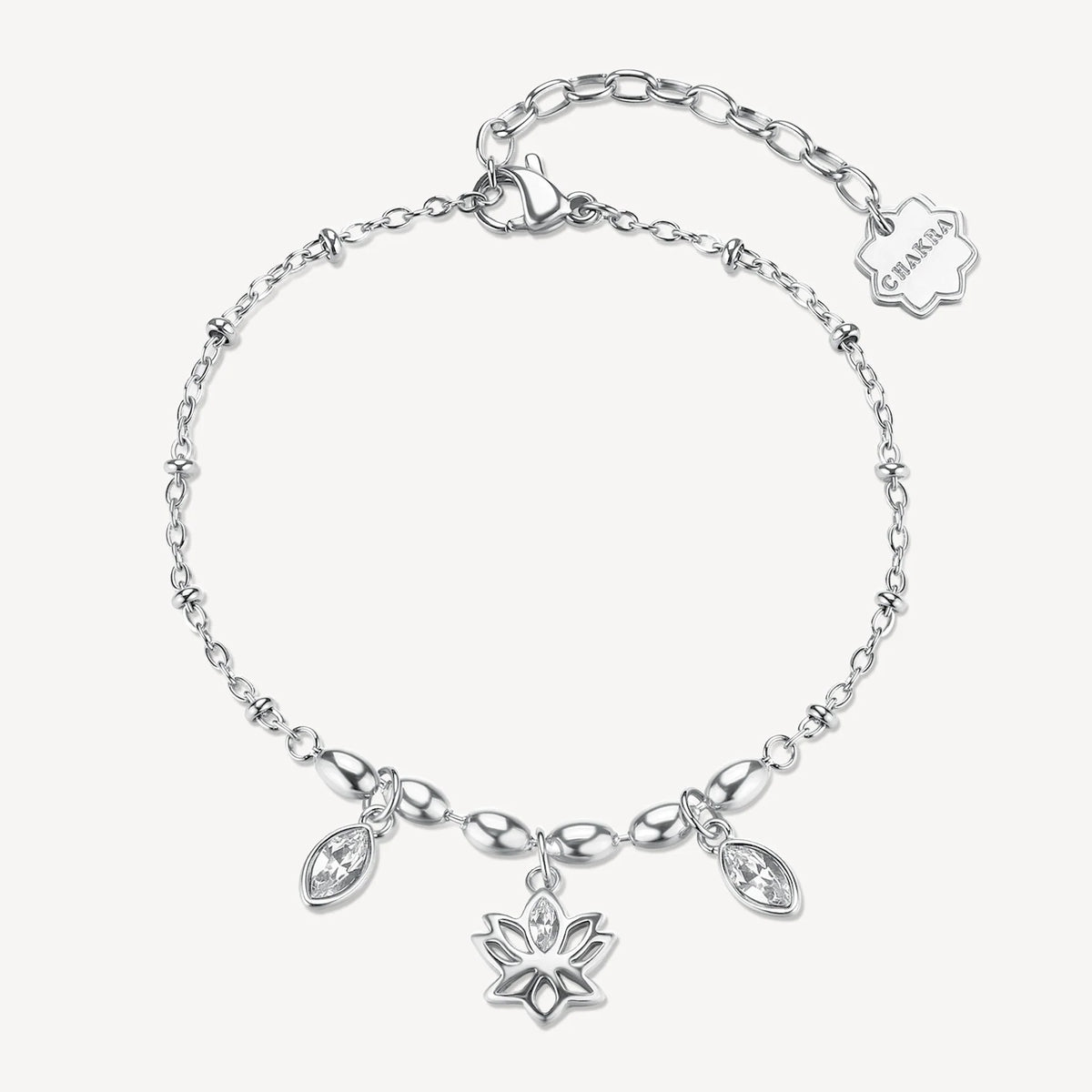 Bracciale Brosway Donna Acciaio Coll. CHAKRA Mistici Fiore Loto _BHKB259