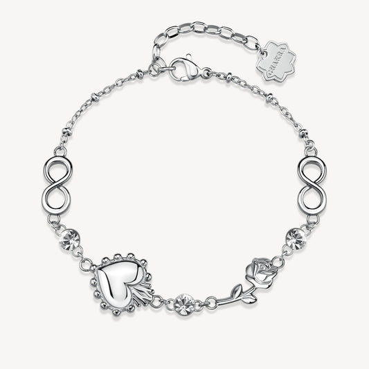 Brosway Bracciale Chakra Donna Silver Amore Cuore _BHKB281