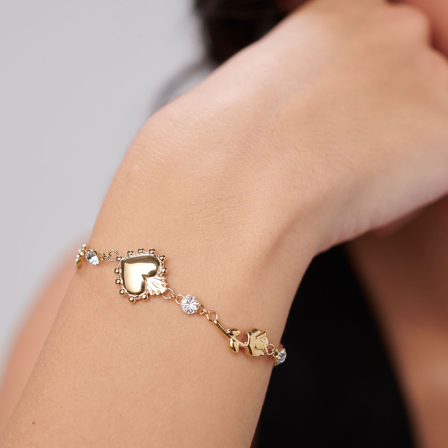 Brosway Bracciale Chakra Donna Gold Amore Cuore _BHKB282