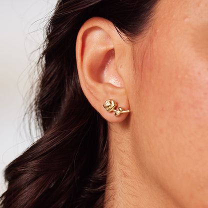 Brosway Damen-Ohrringe aus Stahl mit goldenen Creolen _BAY29 