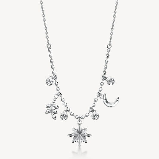 Collana Donna Brosway Chakra Acciaio Silver Rosa Dei Venti _BHKN189