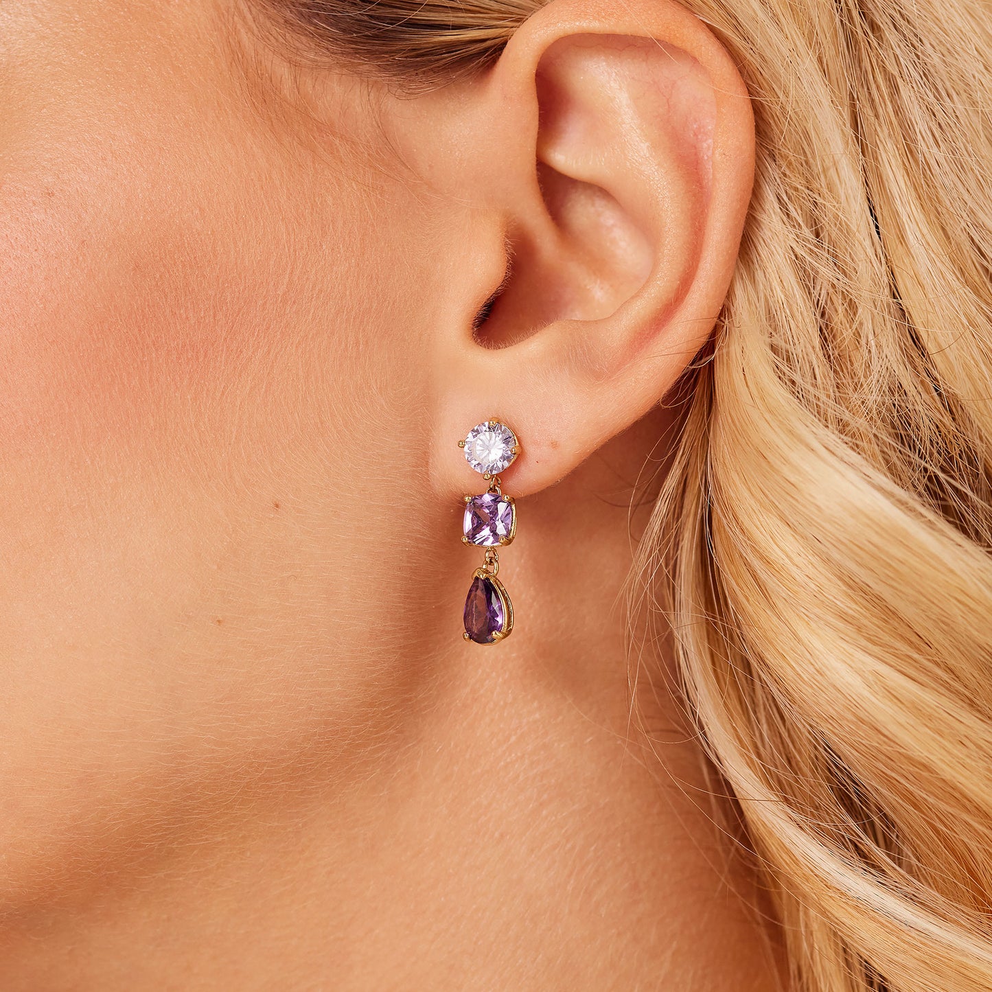 Brosway Damen-Ohrringe aus Stahl mit goldenen Creolen _BAY29 