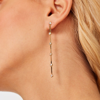 Orecchini Brosway DREAMING Donna Acciaio Gold Pendente Cubic Zirconia _BIG26