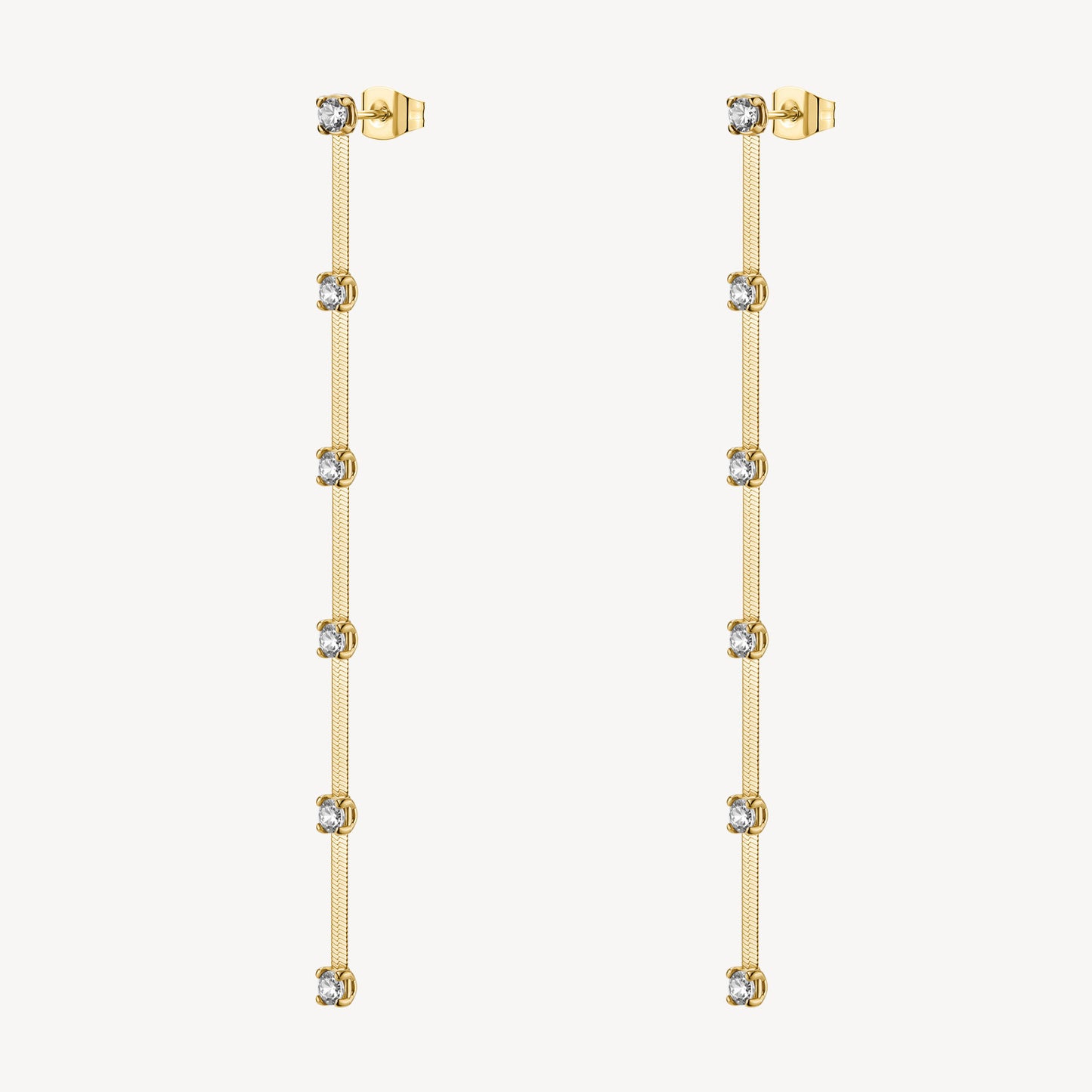 Orecchini Brosway DREAMING Donna Acciaio Gold Pendente Cubic Zirconia _BIG26