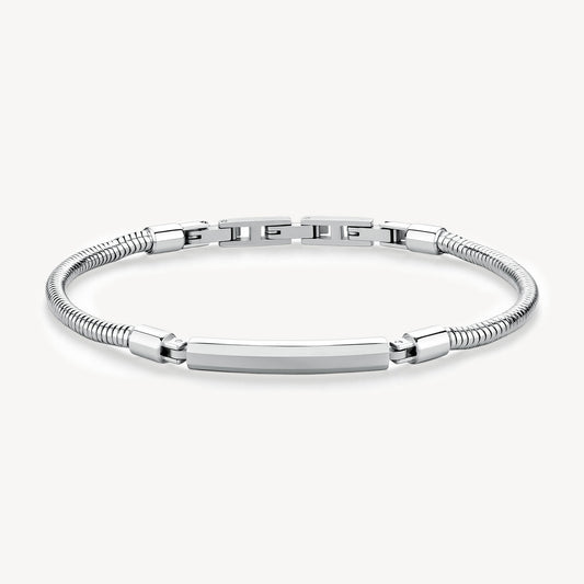Brosway Herrenarmband, versilberter Stahl, Poseidon Kollektion _BPN13 