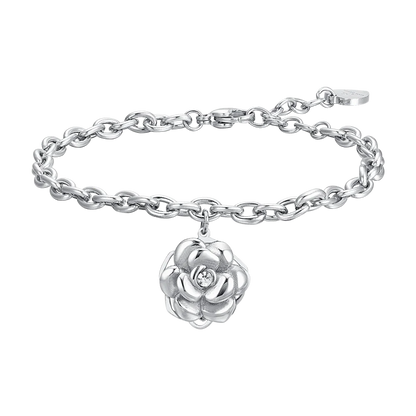 Luca Barra Damen-Armband aus Stahl mit Anhänger „Dedication Mother Heart“ _BK2484 