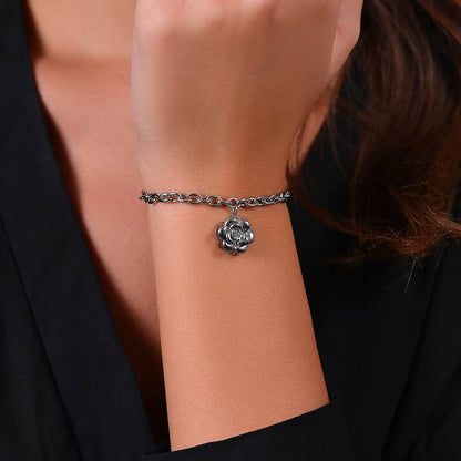 Luca Barra Damen-Armband aus Stahl mit Anhänger „Dedication Mother Heart“ _BK2484 