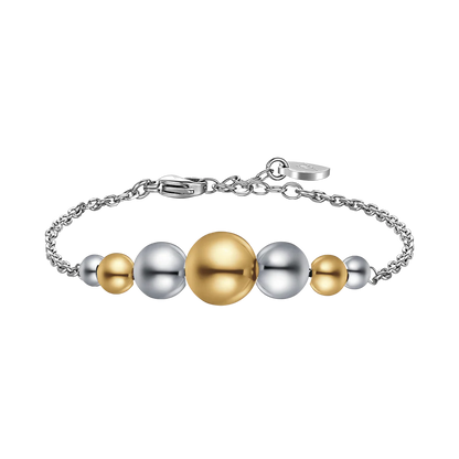 Luca Barra Damen-Armband aus Stahl mit Anhänger „Dedication Mother Heart“ _BK2484 