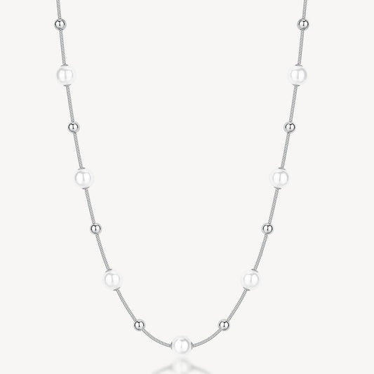 Bracciale Brosway PERFECT Donna Acciaio Silver Sfere e Perle _BPC48