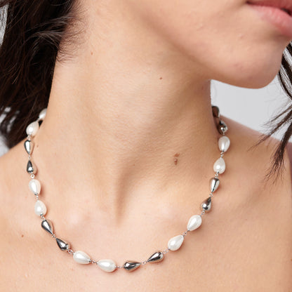 Bracciale Brosway PERFECT Donna Acciaio Silver Perle e Gocce _BPC70