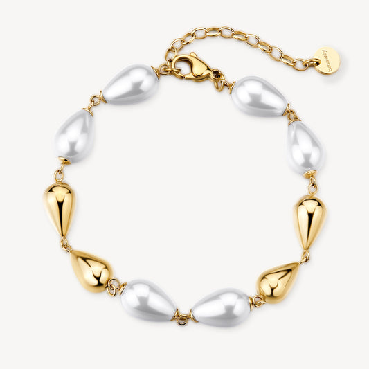 Brosway Bracciale Perfect Donna Acciaio Gold e Perle _BPC73