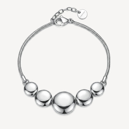 Brosway Affinity Damenarmband aus silbernem Stahl und Zirkonen BFF184