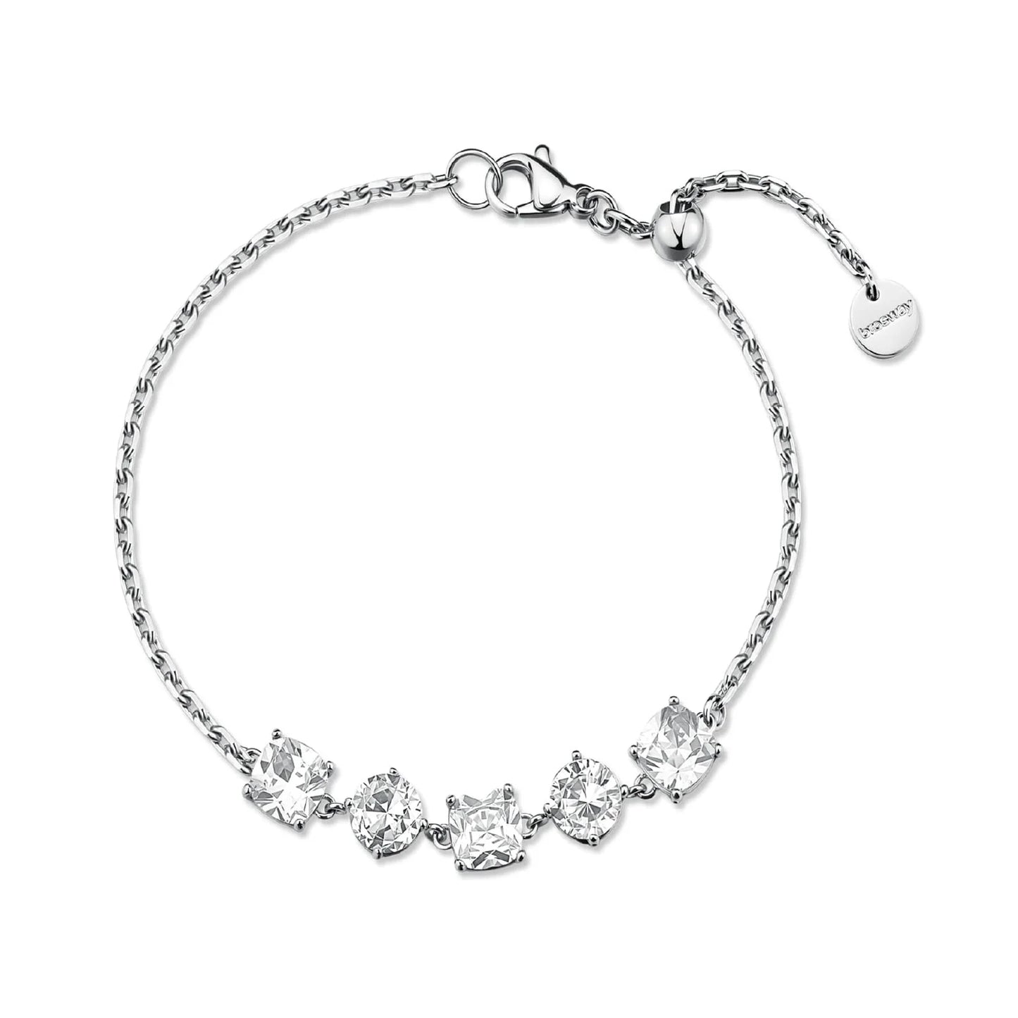 Brosway Bracciale Dreaming Donna Acciaio Silver Zirconi Bianchi _BIG11