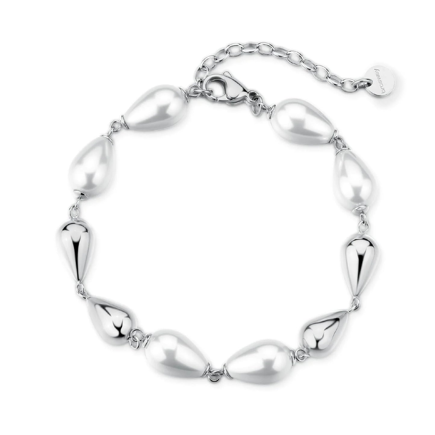 Brosway Bracciale Perfect Donna Acciaio Silver perle _BPC72