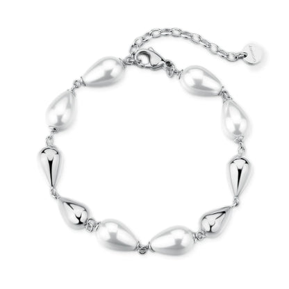 Brosway Bracciale Perfect Donna Acciaio Silver perle _BPC72